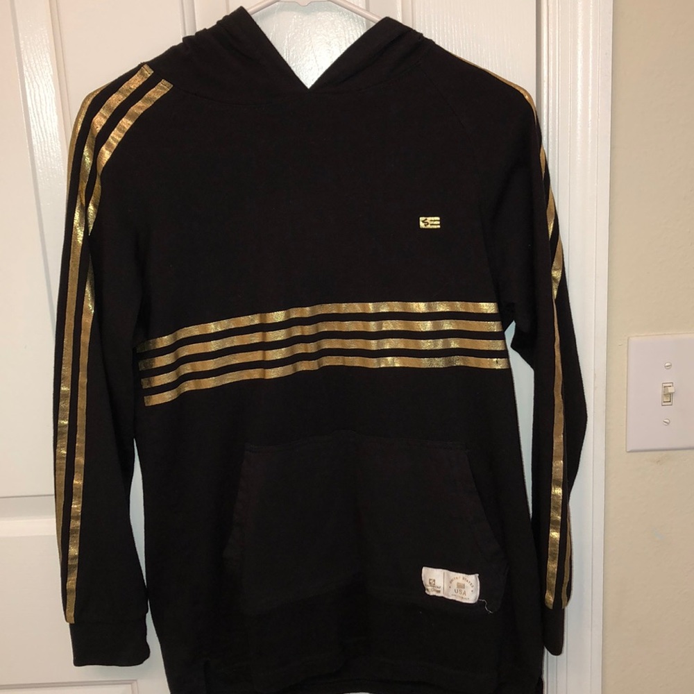 Black and Gold premium Hoodie